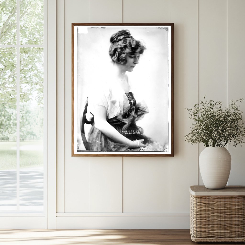 Historic Mildred Hardy Print, Vintage Art
