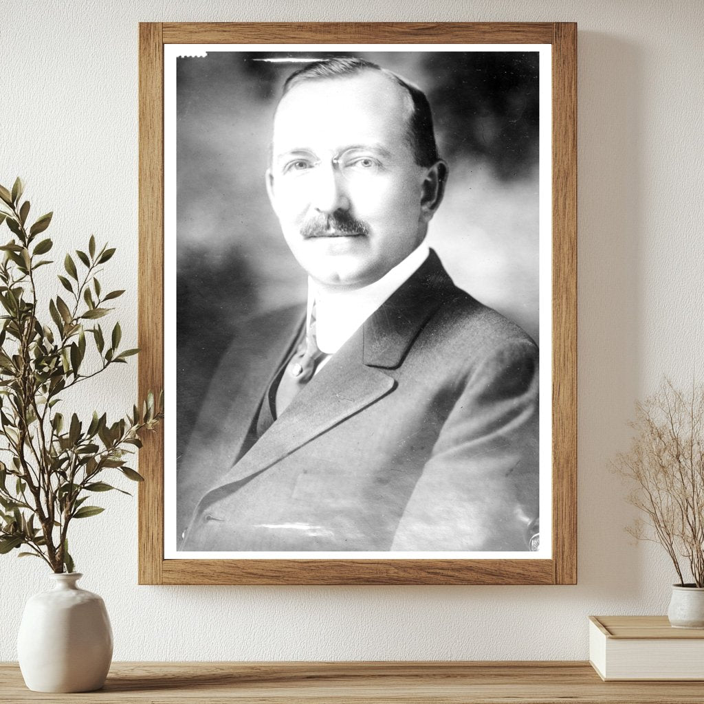 Historic Michael Liebel Jr. of Penn Print, Vintage Art