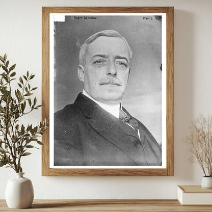 Historic Rob't Lansing Print, Vintage Art