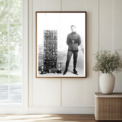 Historic R.L. Wheeler Print, Vintage Art