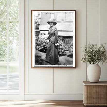 Historic Carolyn Wilson Print, Vintage Art