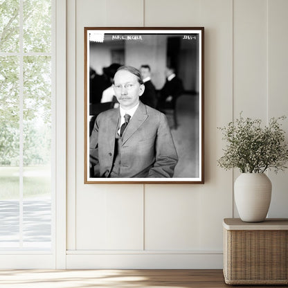 Historic Alf. L. Becker Print, Vintage Art