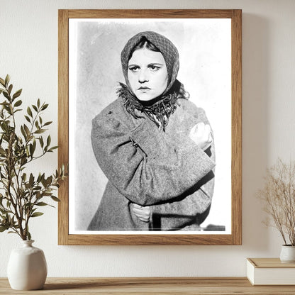 Historic Sonia Poushkareff Print, Vintage Art