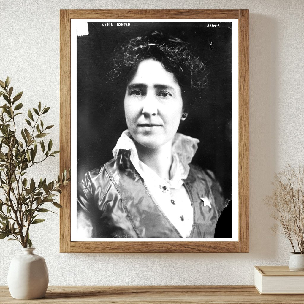 Historic Effie Loader Print, Vintage Art