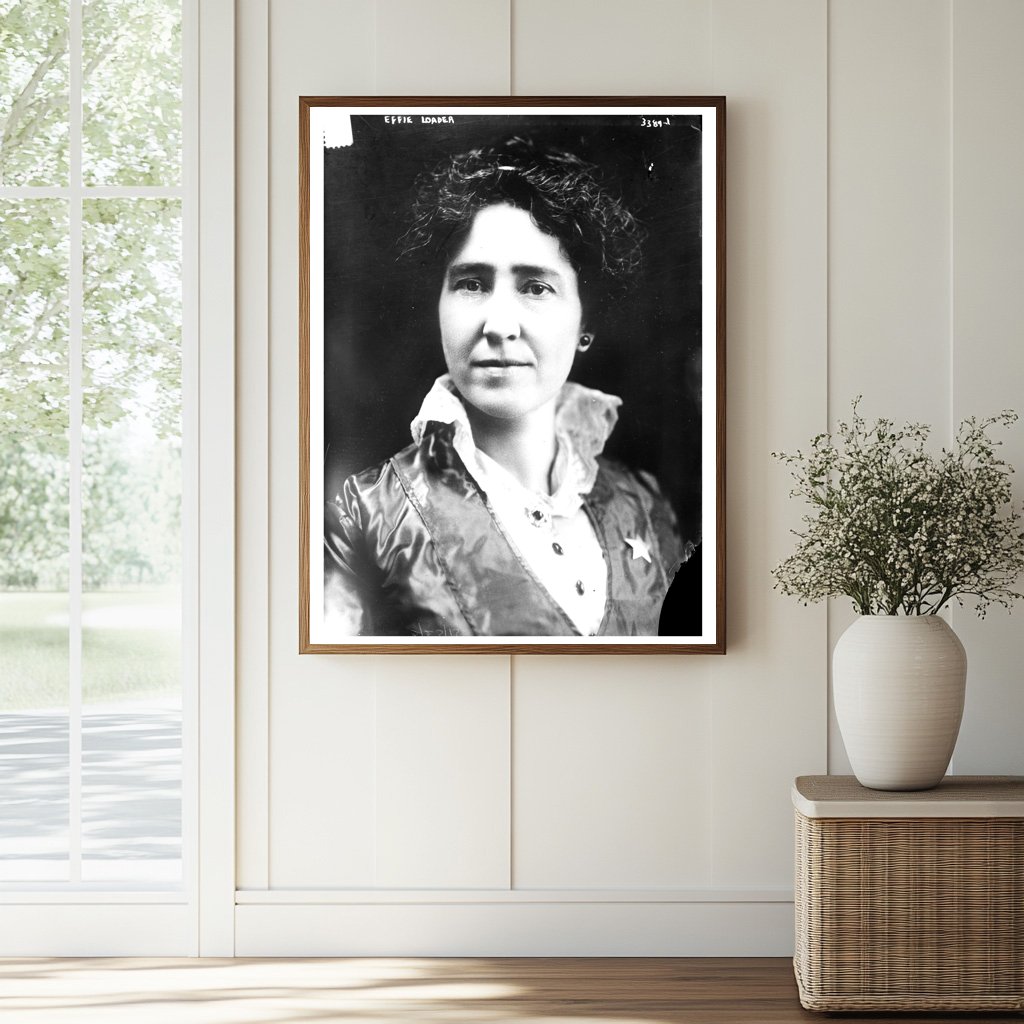 Historic Effie Loader Print, Vintage Art