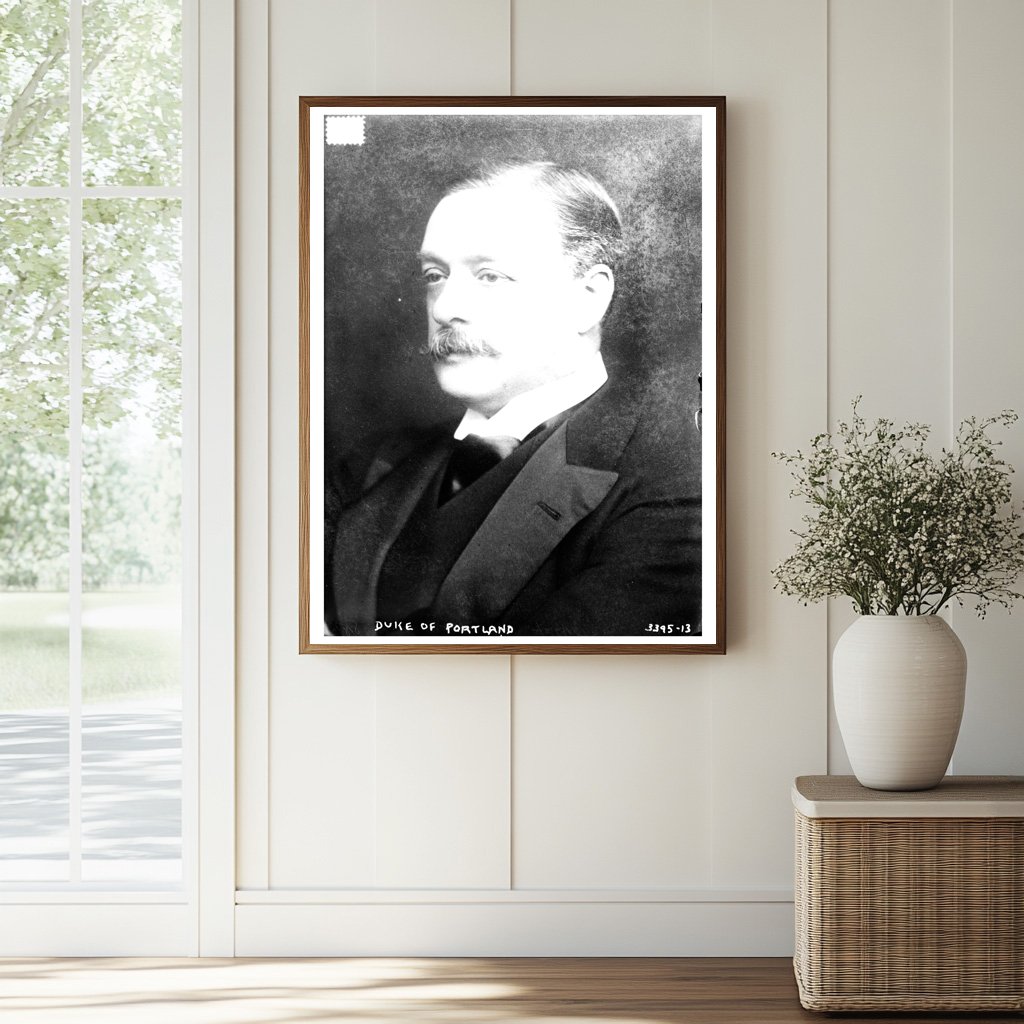 Historic Duke of Portland Print, Vintage Art