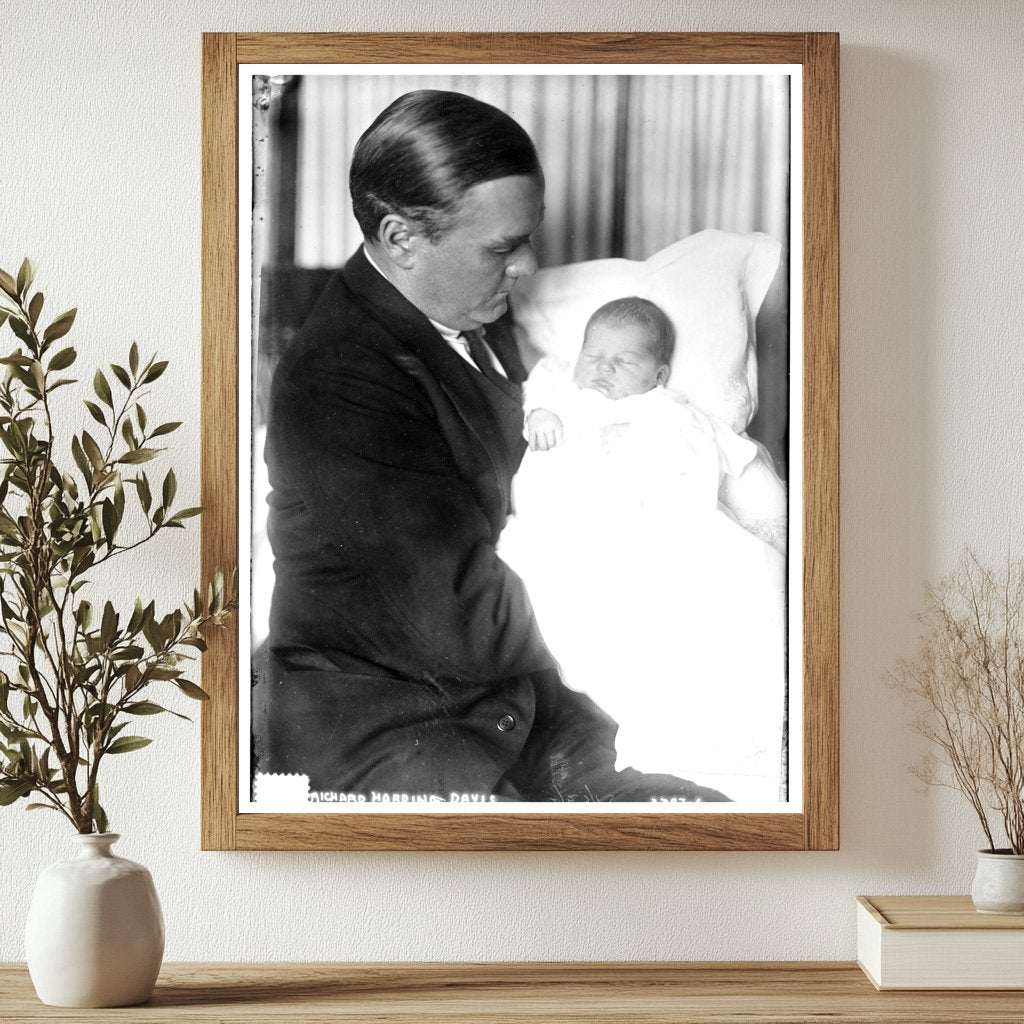 Historic Richard Harding Davis Print, Vintage Art