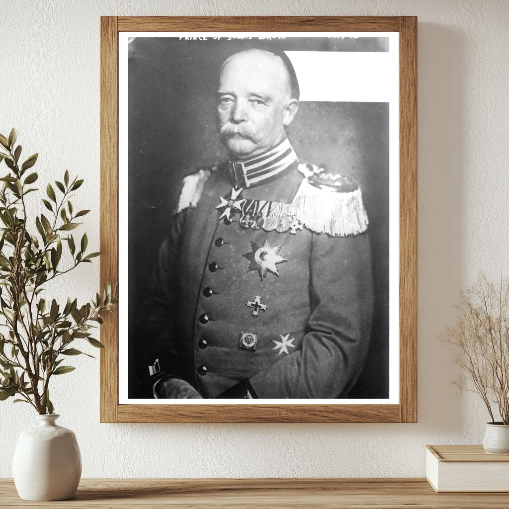 Historic Prince of Solms - Baruth Print, Vintage Art