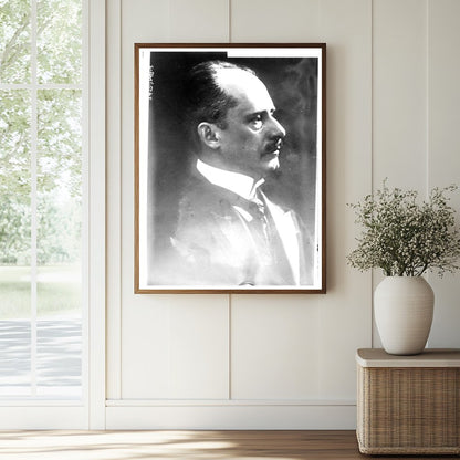 Historic Prof. Dr. Rausenberger Print, Vintage Art
