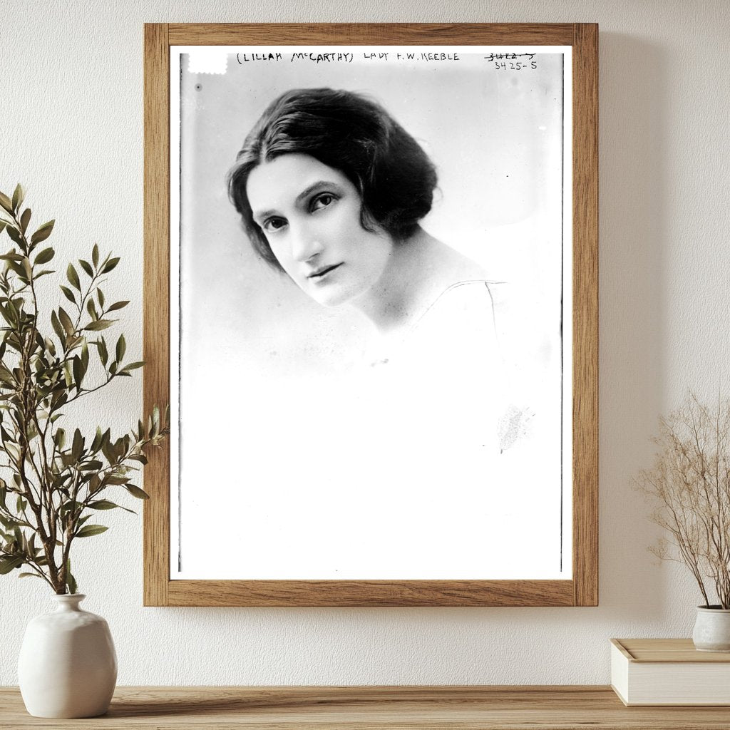 Historic (Lillah McCarthy) Lady F.W. Keeble Print, Vintage Art