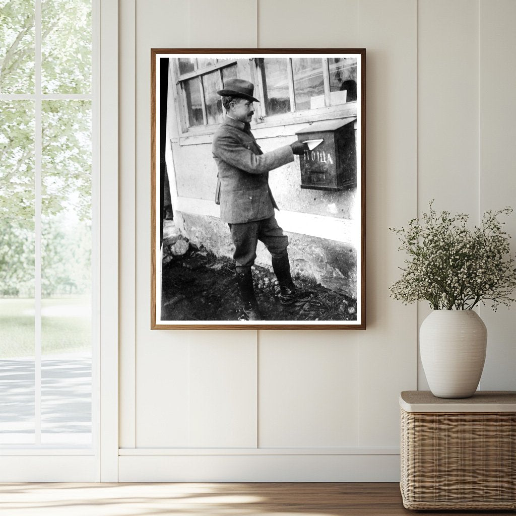Historic Fred Palmer Print, Vintage Art