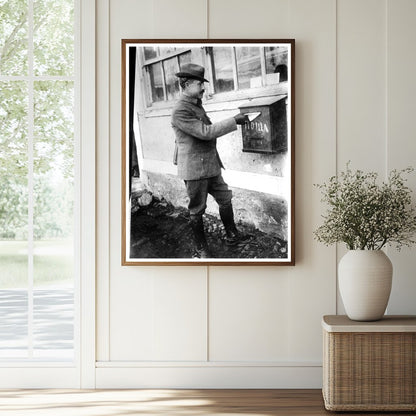 Historic Fred Palmer Print, Vintage Art