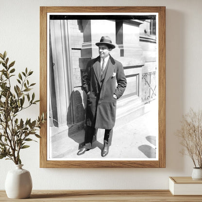 Historic Signor Ciccolini Print, Vintage Art