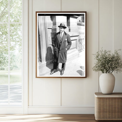 Historic Signor Ciccolini Print, Vintage Art