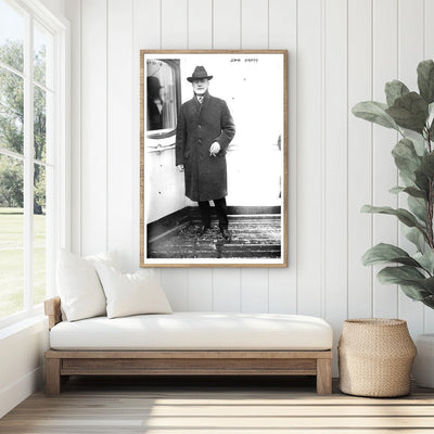 Early 20th Century Portrait of Alaskas Governor