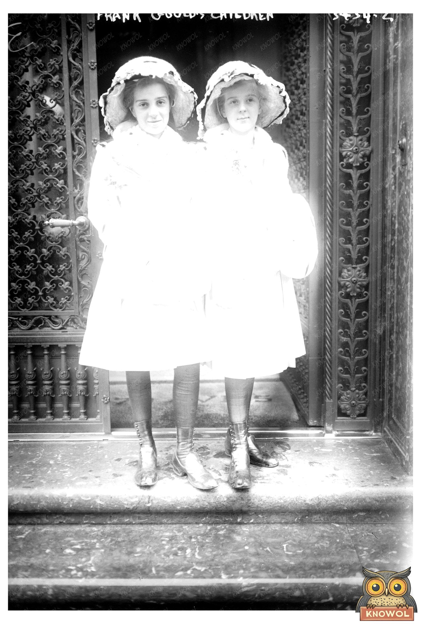 Charming Portrait of Frank Goulds Kids, Circa 1910