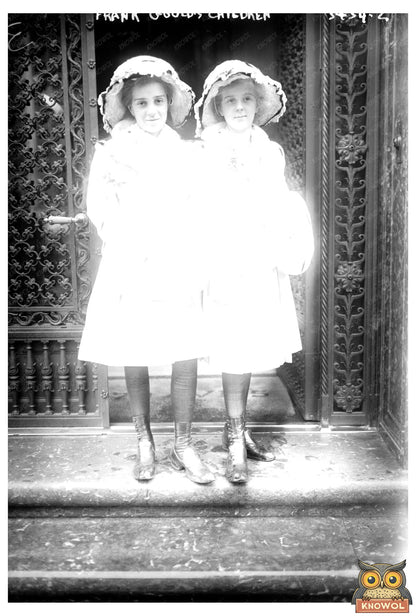 Charming Portrait of Frank Goulds Kids, Circa 1910