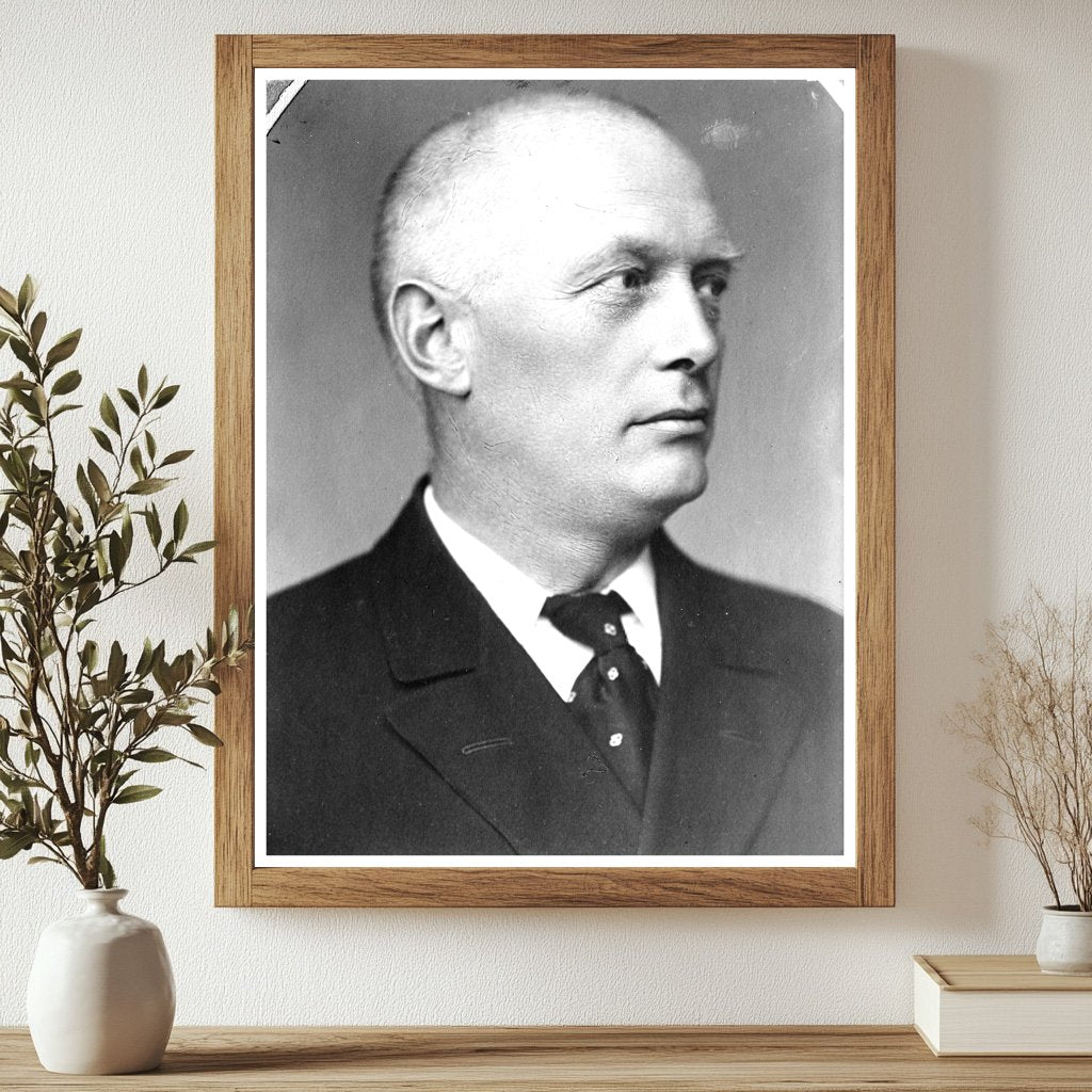 Historic Th. Madsen-Mygdal Print, Vintage Art