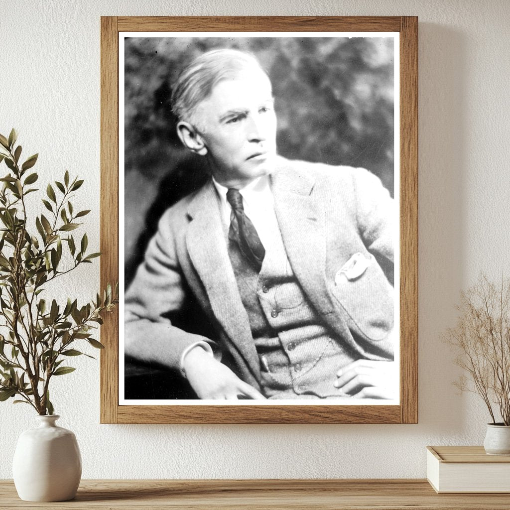 Historic David Mannes Print, Vintage Art