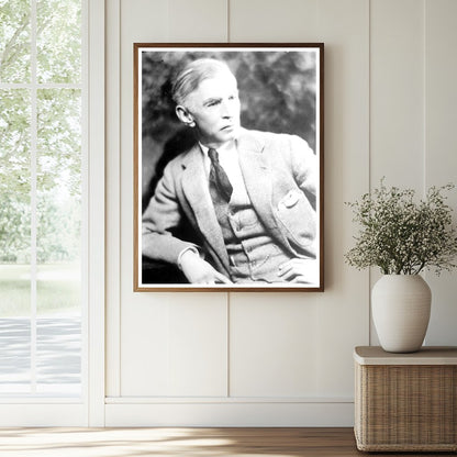 Historic David Mannes Print, Vintage Art
