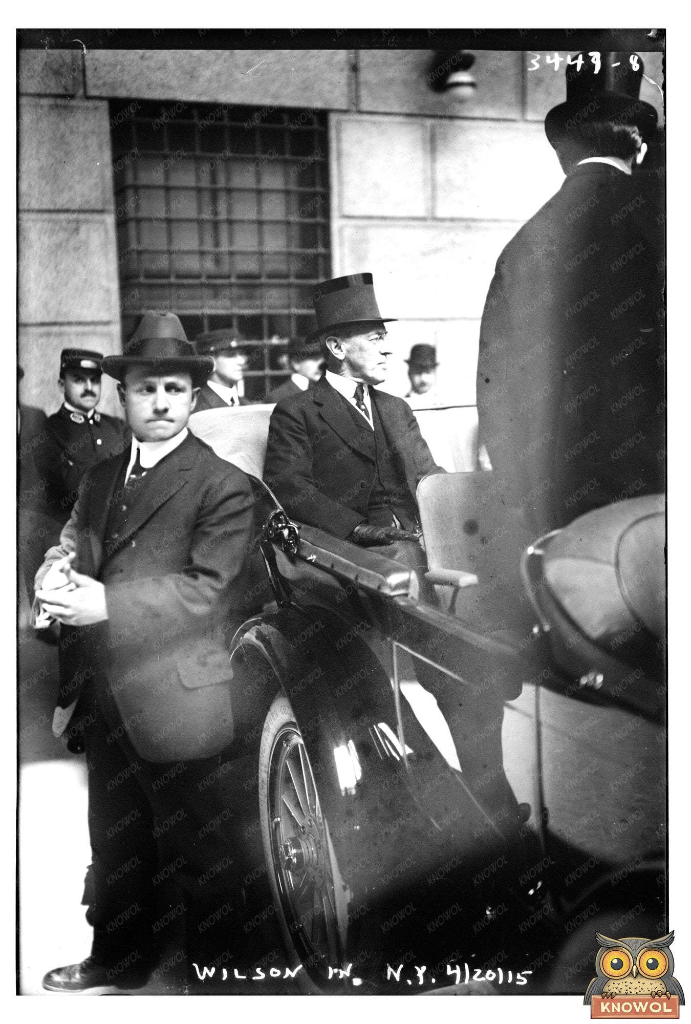 Woodrow Wilsons Historic NYC Visit, April 1915