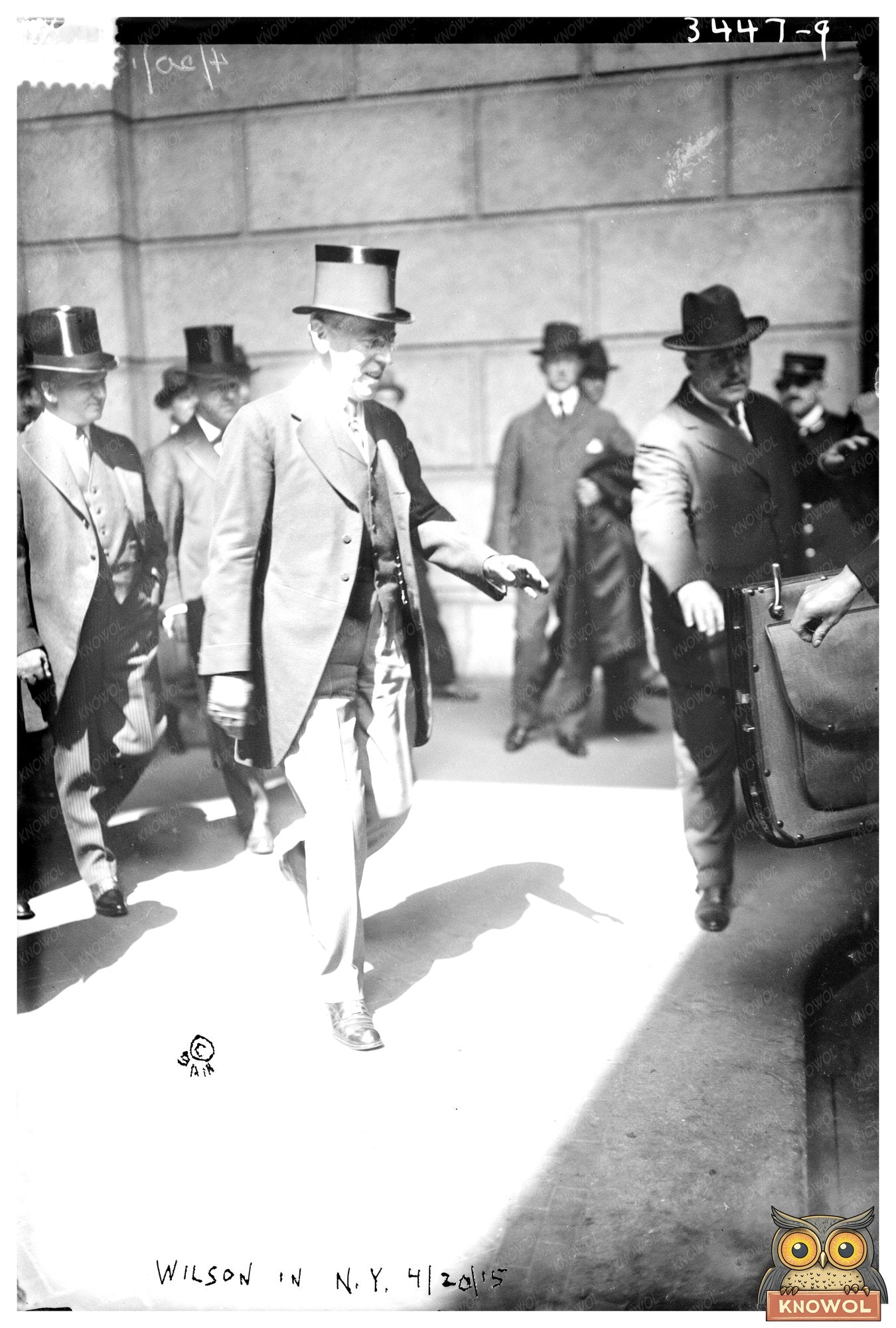 President Wilsons Historic Visit to NYC, 1915
