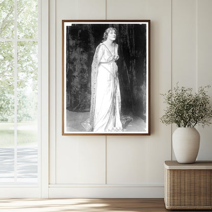 Historic Phillis Neilson Terry as "Trilby" Print, Vintage Art