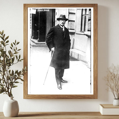 Historic Sven Hedin Print, Vintage Art