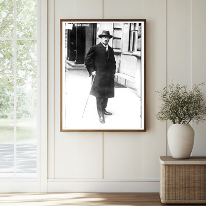 Historic Sven Hedin Print, Vintage Art