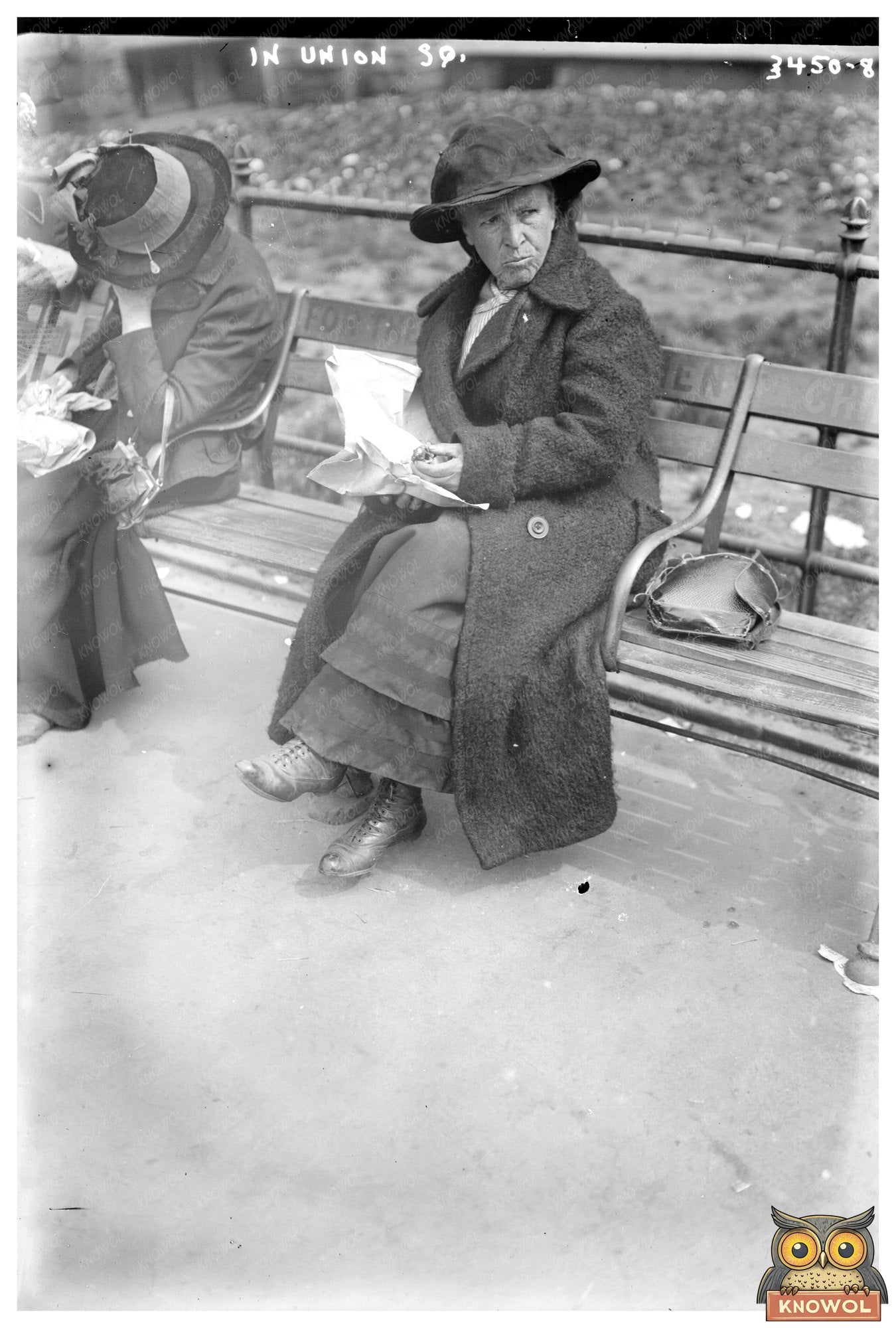 Vibrant Union Square Life, NYC Circa 1910