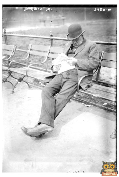 Union Square: Vibrant Life in Early 20th Century