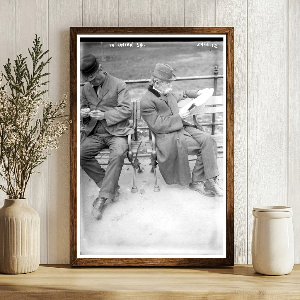 Union Square Life: Urban New York Circa 1910