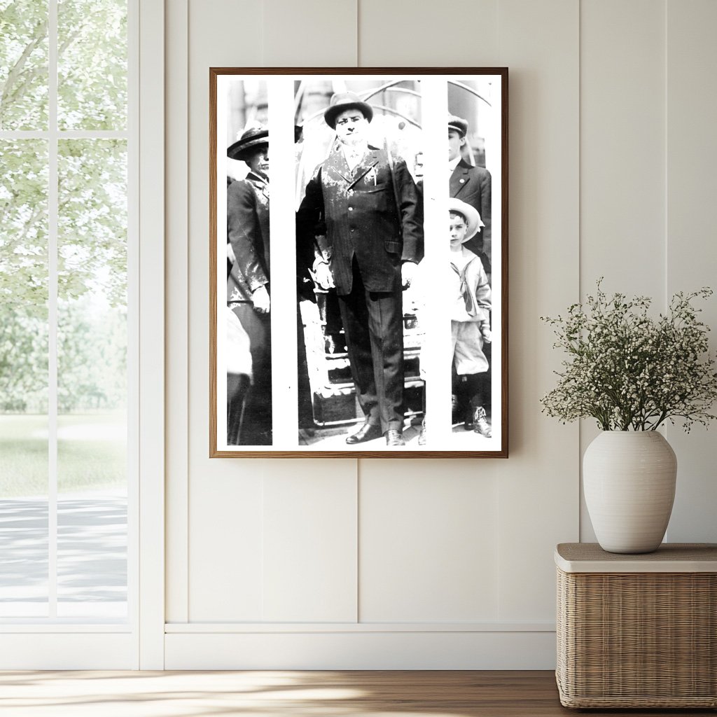 Historic Wm. Loeb Jr., 4/22/15 Print, Vintage Art