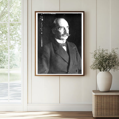 Historic Dr. K.J. Stahlberg Print, Vintage Art