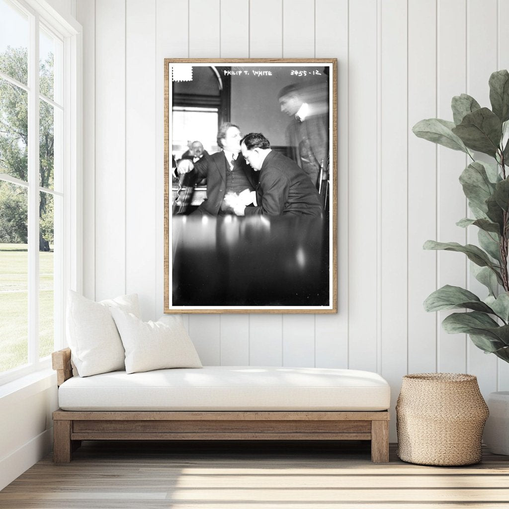 Vintage Portrait of Philip T. White, 1910-1915