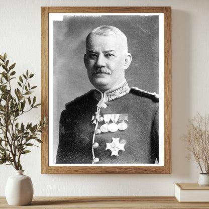 Historic Gen. Sir Jas. A. Bell Print, Vintage Art