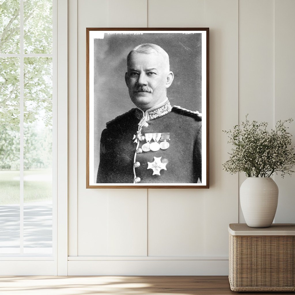 Historic Gen. Sir Jas. A. Bell Print, Vintage Art