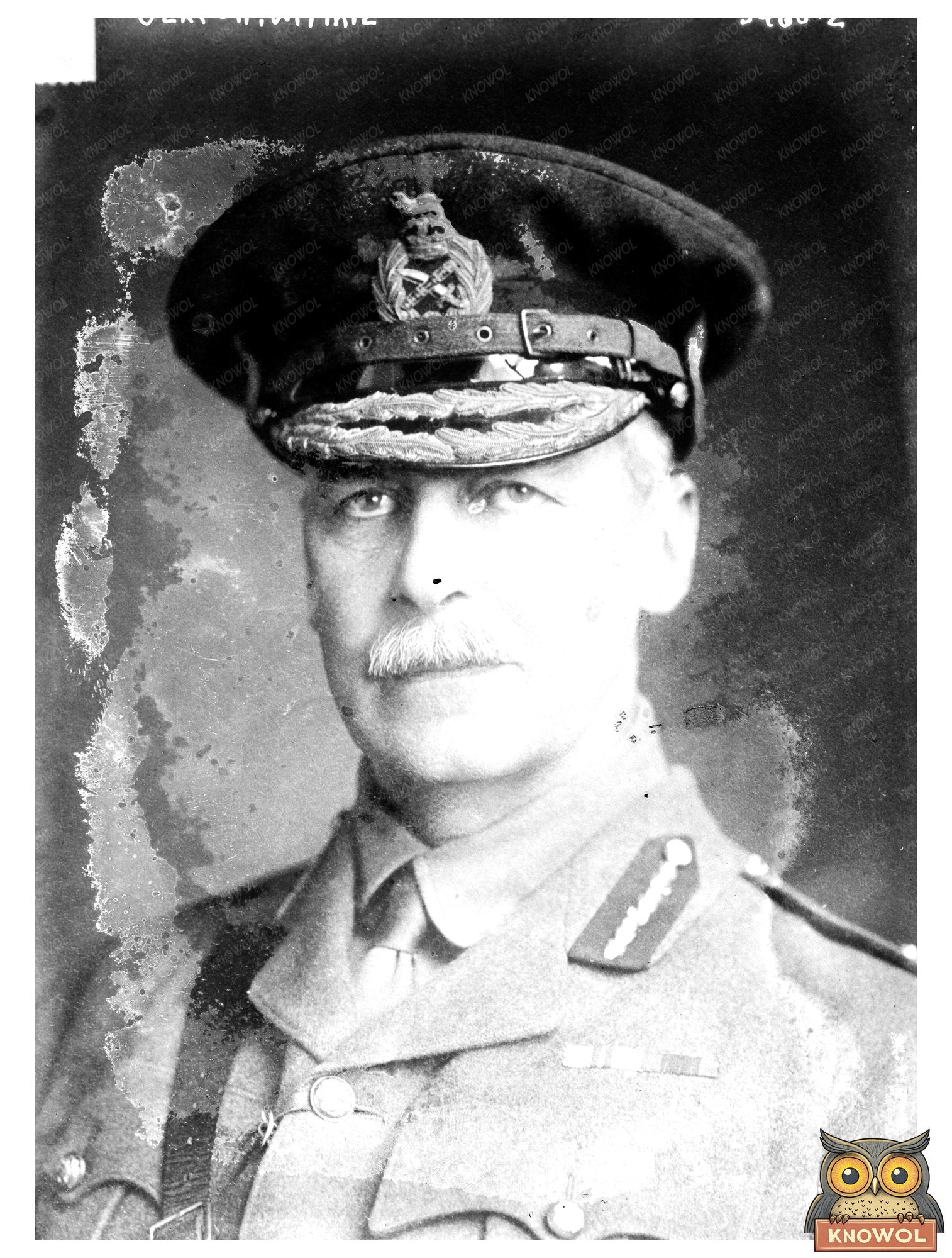Historic Gen. C.P. W. Pirie Print, Vintage Art