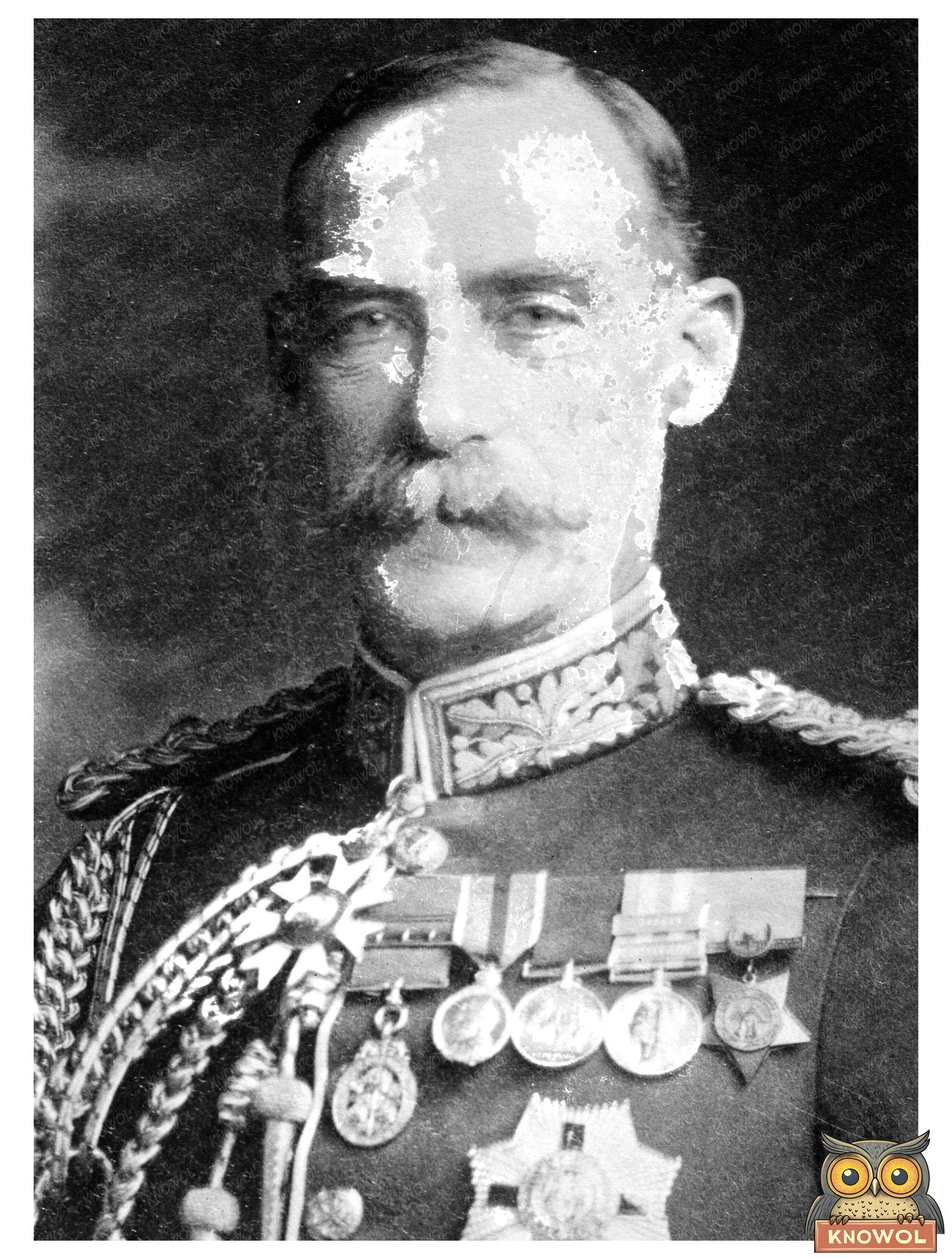 Historic Gen. Sir Percy H.N. Lake Print, Vintage Art