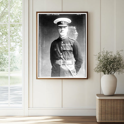 Historic Gen. L.B. Friend Print, Vintage Art