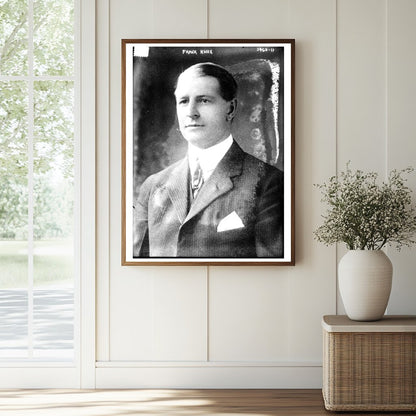 Historic Frank Knox Print, Vintage Art