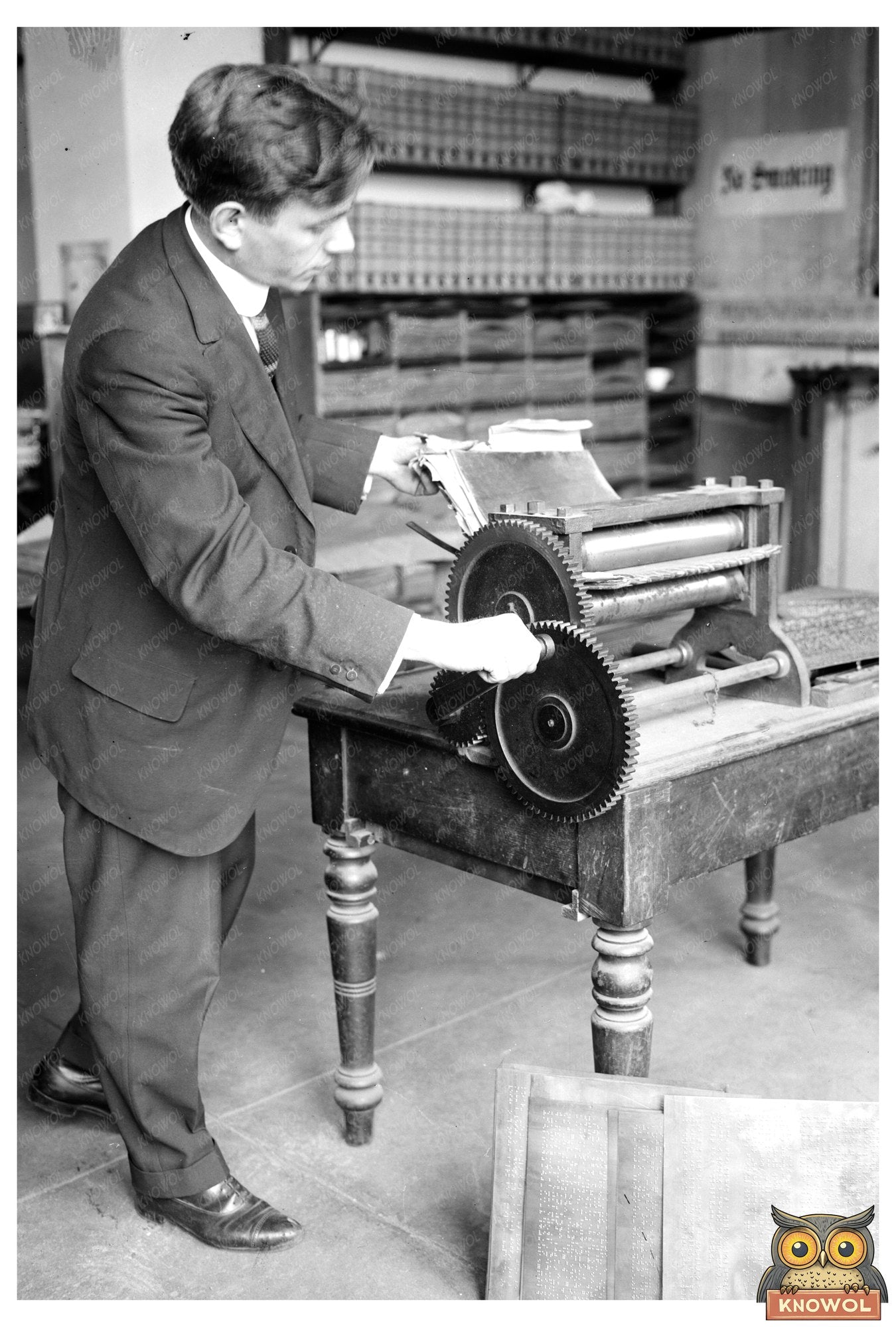 1910s History: Magazine Production for the Visually Impaired