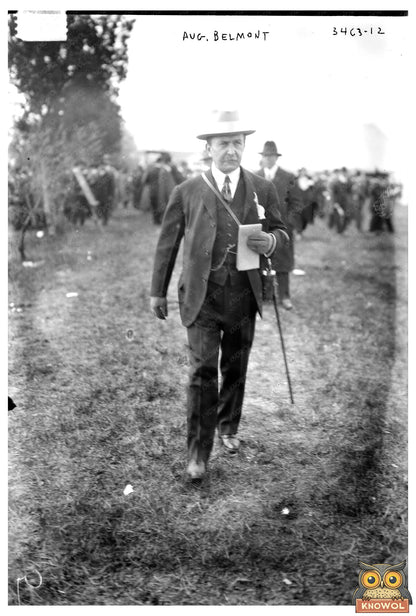 August Belmont Jr.: Wealth and Influence, 1915