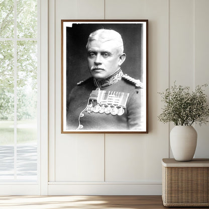 Historic Gen. P.M. Carnegy Print, Vintage Art
