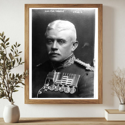 Historic Gen. P.M. Carnegy Print, Vintage Art