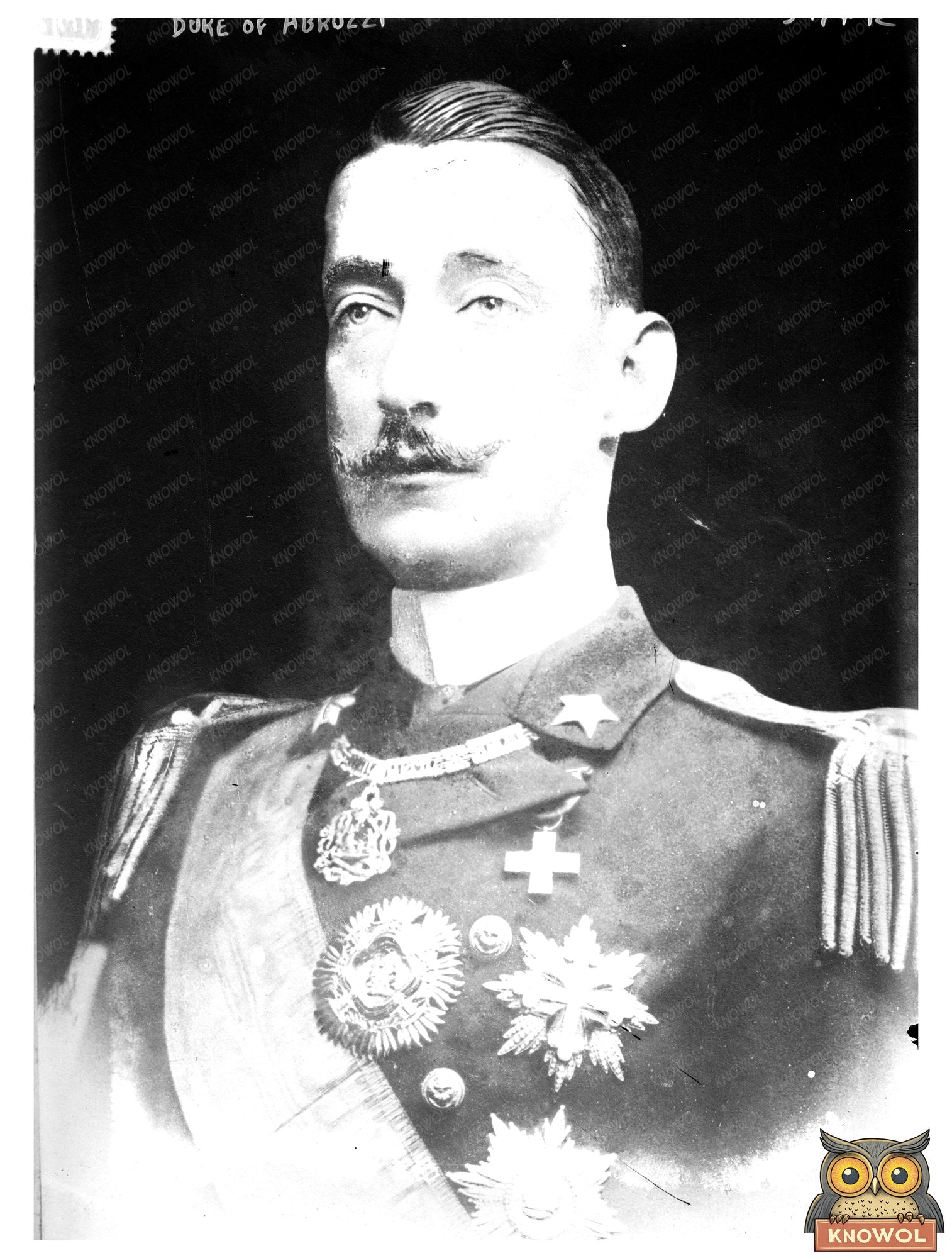 Historic Duke of Abruzzi Print, Vintage Art