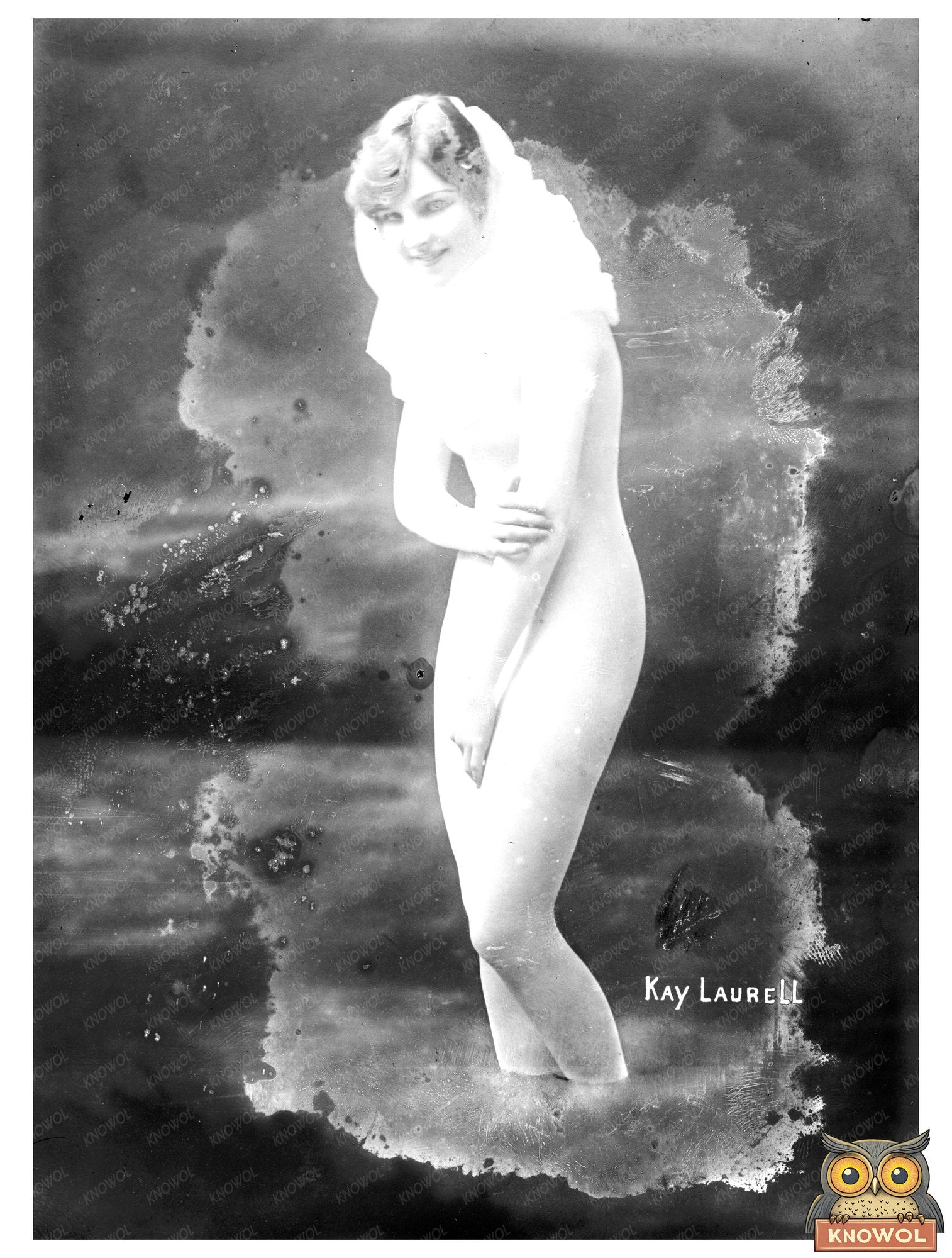 Historic Kay Laurell Print, Vintage Art