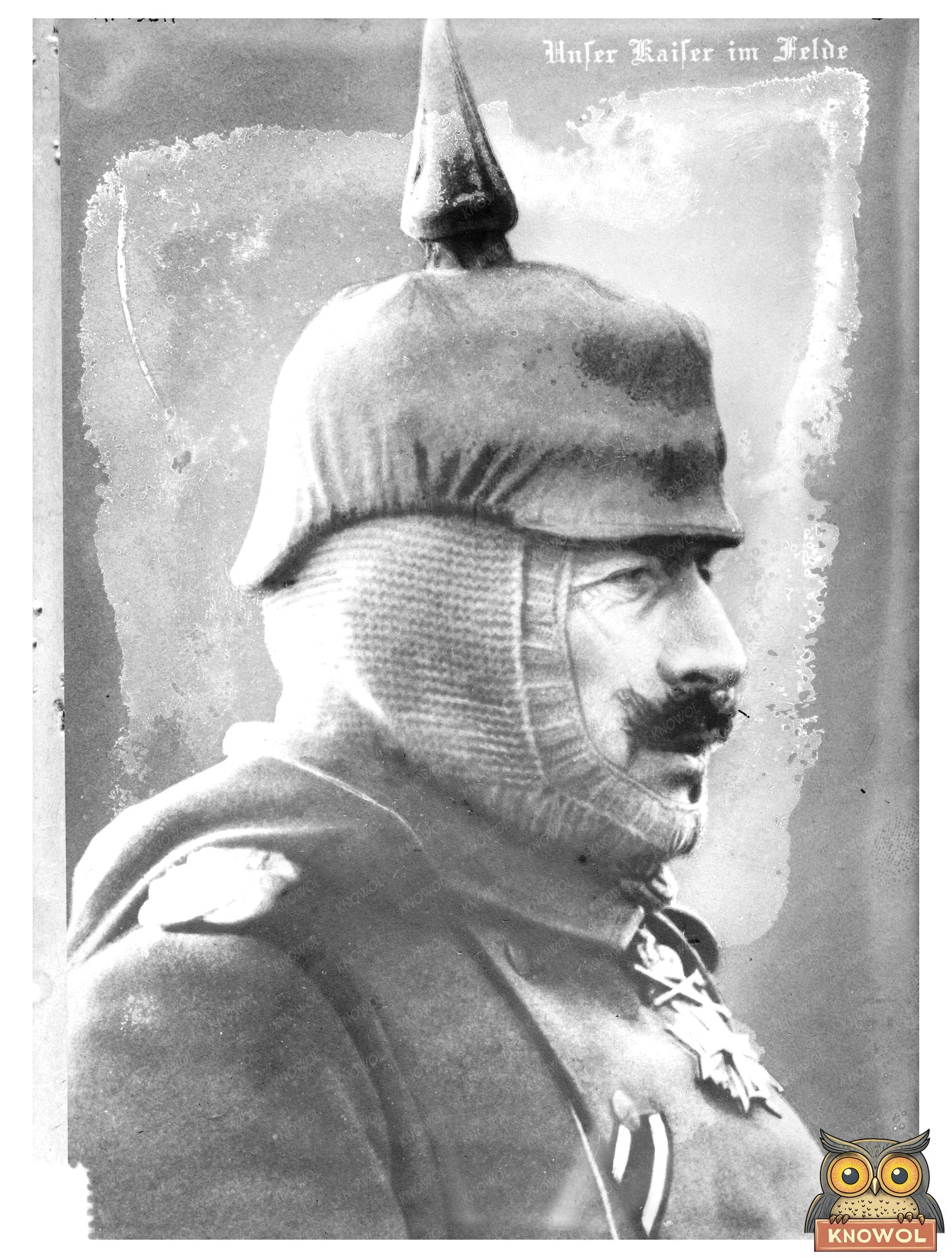 Historic Kaiser Print, Vintage Art