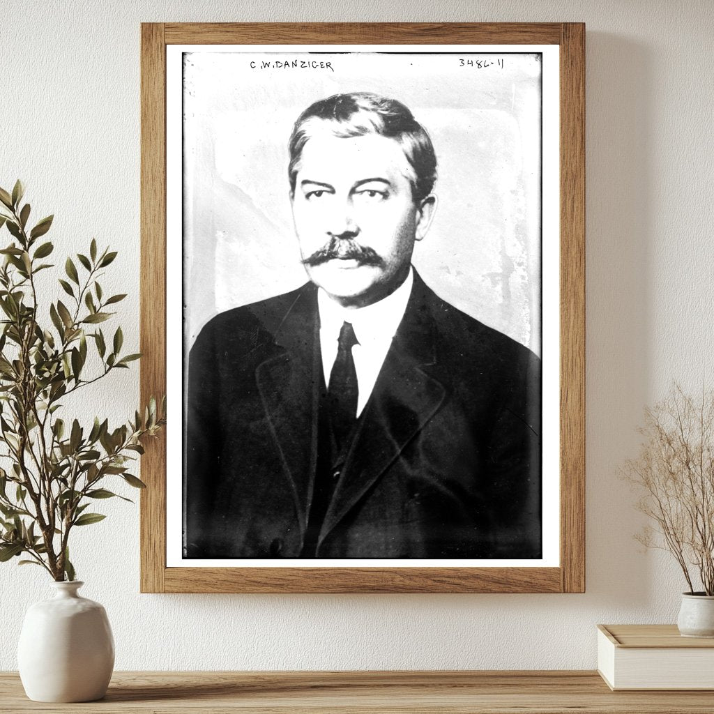 Historic C.W. Danziger Print, Vintage Art