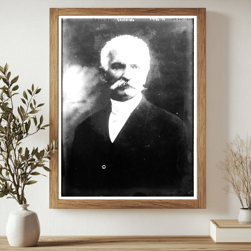 Historic Sonnino Print, Vintage Art